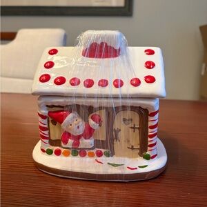 Vintage 1983 Wicks N Sticks Ceramic Christmas House